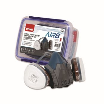 Picture of Esko Spray Paint Respirator Half Mask Kit - Large